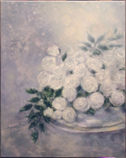 Weiße Rosen 3